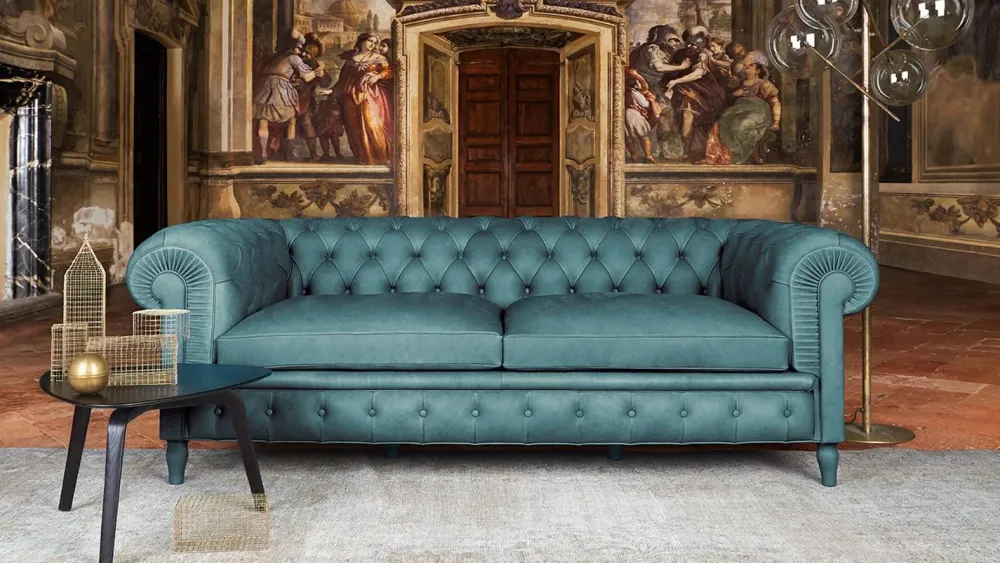 Divano Lineare a 3 posti Chester one di : prezzo su richiesta^Poltrona Frau New