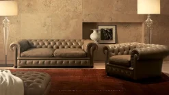 Divano Lineare a 3 posti Chester one di : prezzo su richiesta^Poltrona Frau New