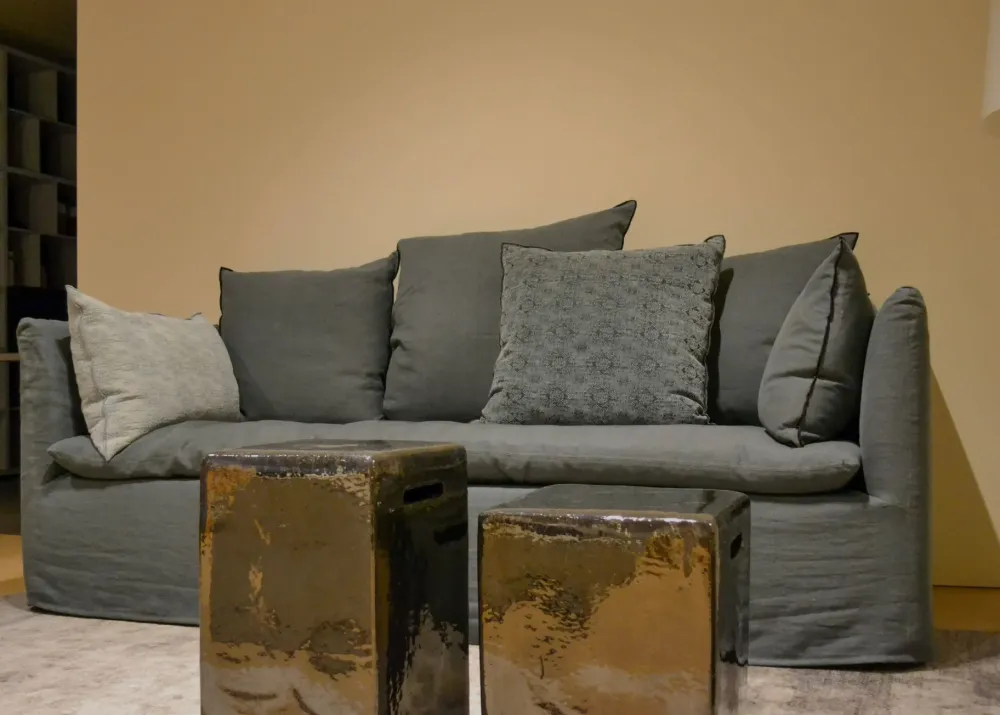 Artigianale Divano Lineare Canapé boho 220 ad un prezzo imperdibile- Divani