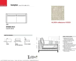 Sale Divano Lineare Divano hampton in Offerta Outlet a 4000€ Divani