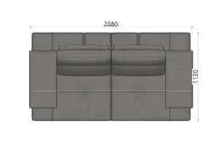 New Divano lineare Fly ad un prezzo conveniente Divani