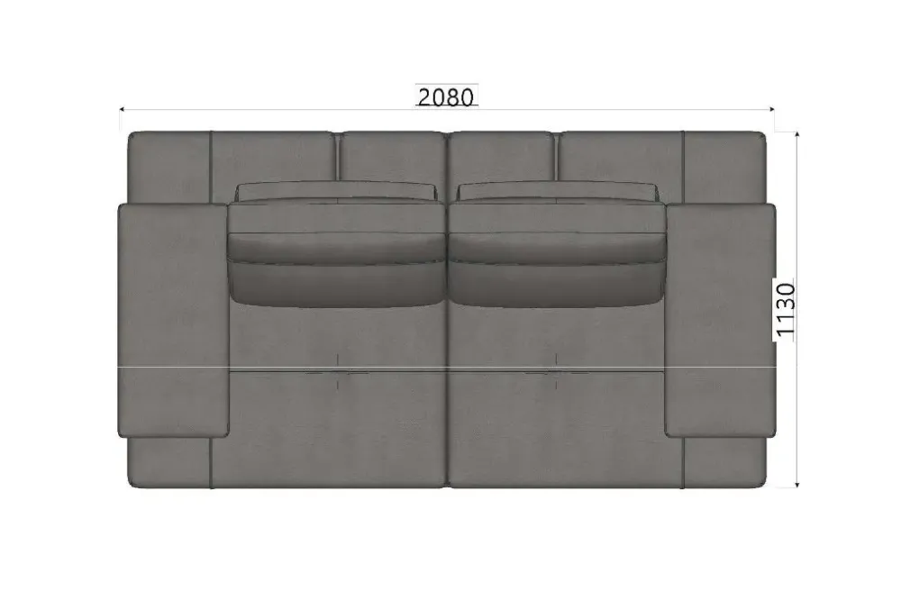 New Divano lineare Fly ad un prezzo conveniente Divani