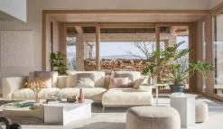 Flou Divano Lineare in Tessuto sfoderabile  Olivier di- Divani