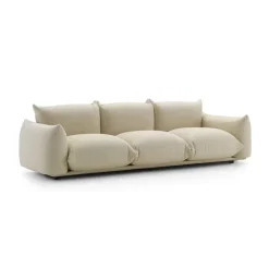 Divano Lineare in Tessuto Marenco di^Arflex New