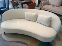 Sale Divano Lineare in Tessuto sfoderabile  Lunam di Divani