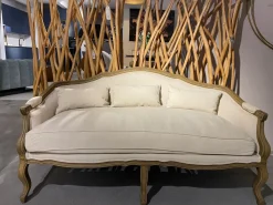 Divano lineare Linen di a prezzo scontato^Karedesign Discount