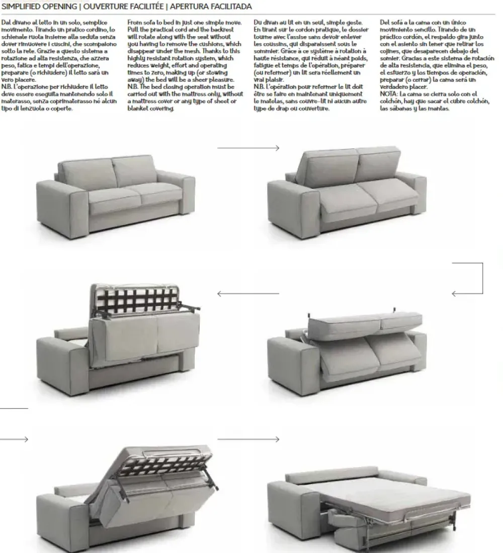 New Divano Lineare Mark a 990 Euro Divani