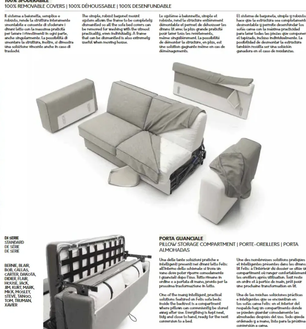 New Divano Lineare Mark a 990 Euro Divani