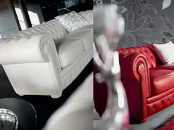 Doimo Salotti Divano lineare modello Alioth di con forte sconto- Divani