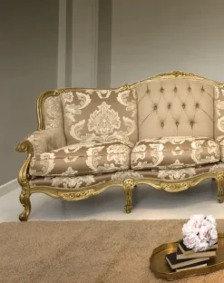 Best Divano lineare modello Divano leopardi foglia oro tessuto vene di in offerta Divani