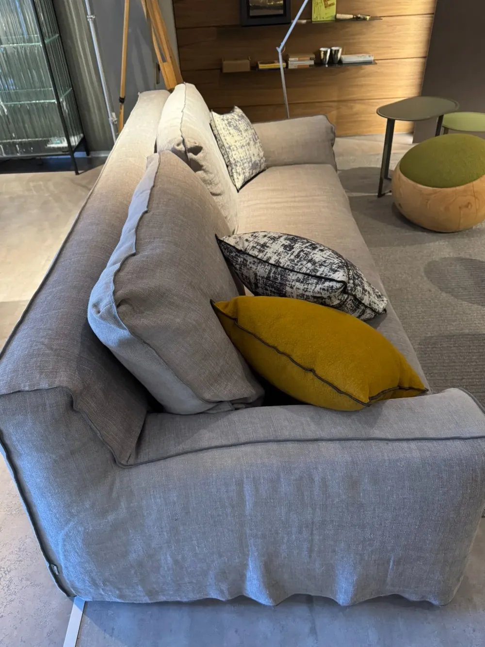 Gervasoni Divano Lineare modello Loll 12 di a prezzi outlet- Divani