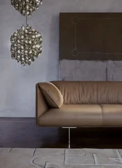 Divano Lineare pelle modello John-john di^Poltrona Frau Best