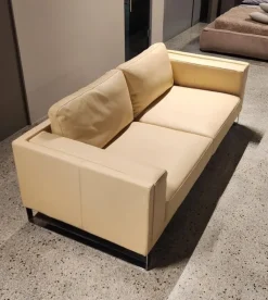 Md work Divano Lineare Pelle primo fiore pronta consegna a 4240€- Divani