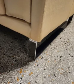 Md work Divano Lineare Pelle primo fiore pronta consegna a 4240€- Divani