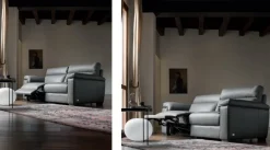 Divano lineare William scontato del 40%^Doimo Salotti Outlet