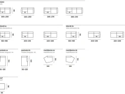 Discount Divano Lineare Wing * a 5060 Euro Divani