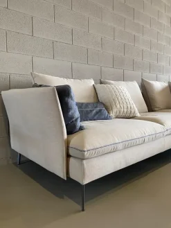 Divano Link in Tessuto sfoderabile  di scontato 48%^Biba Salotti Clearance