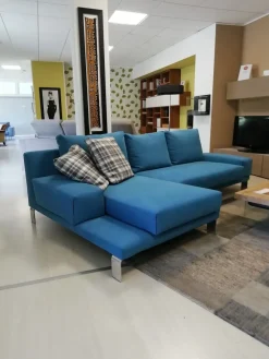 Divano Logan in Microfibra sfoderabile  di scontato 45%^Doimo Salotti New