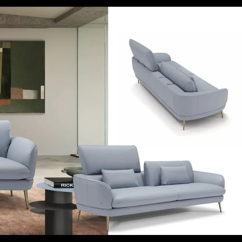 Egoitaliano Divano Looming in Microfibra non sfoderabile di scontato 30%- Divani