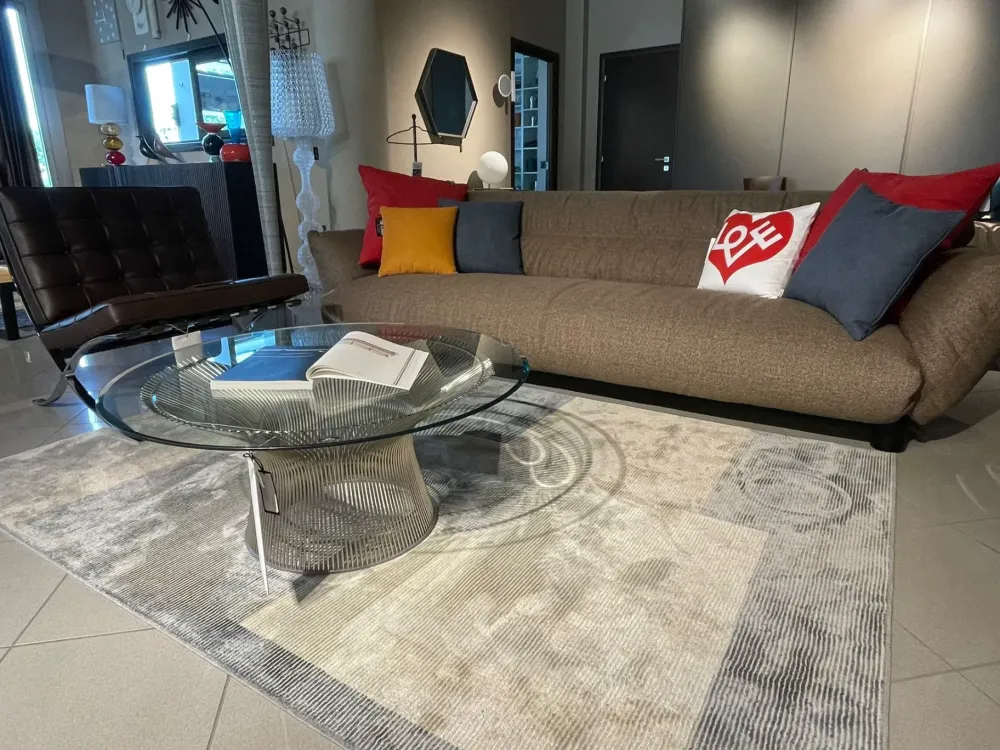 Divano Lud'o tessuto in poliuretano a prezzo scontato^Cappellini