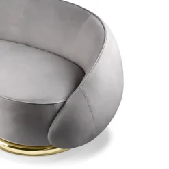 New Divano Luxury sofa nabuk ottone   in offerta Divani