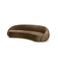 New Divano Luxury sofa nabuk ottone   in offerta Divani