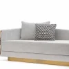 Md work Divano Luxury sofa nabuk a prezzo scontato- Divani