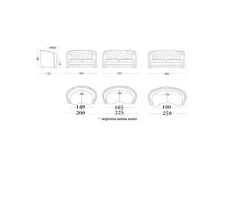 Discount Divano Luxury toscano   a PREZZO OUTLET Divani