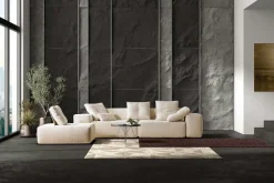 Md work Divano Luxy white in offerta- Divani