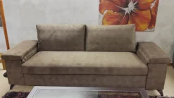 Divano Mandy tessuto in poliuretano   a prezzo scontato Divani