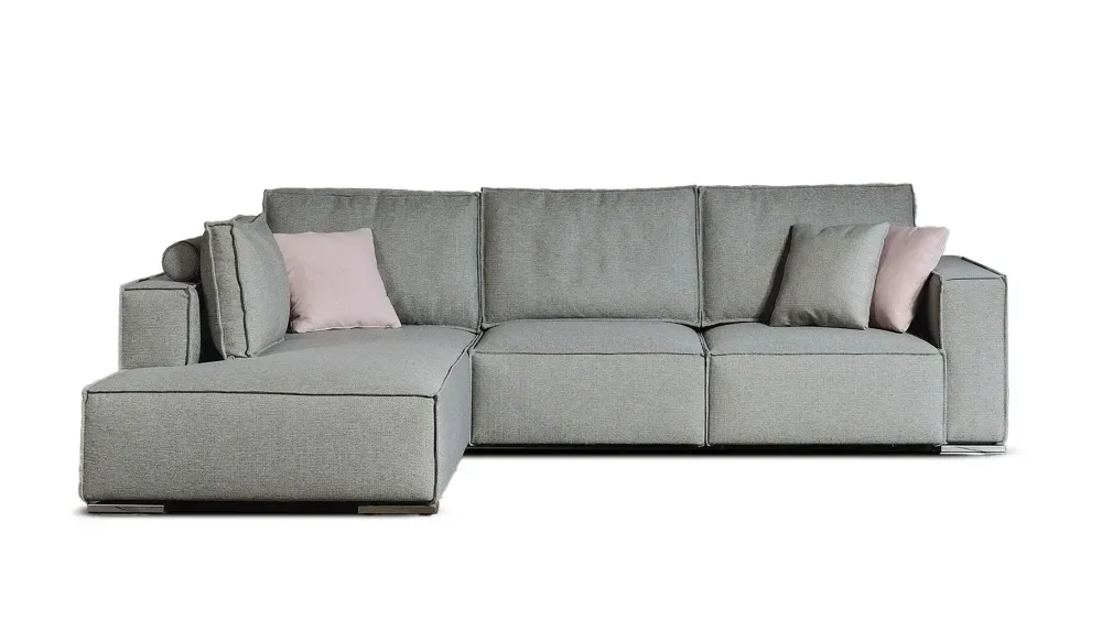 Family Bedding Divano Manhattan tessuto in misto piuma in Offerta Outlet- Divani