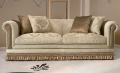 Md work Divano manzoni classico memory in Tessuto a prezzo scontato- Divani