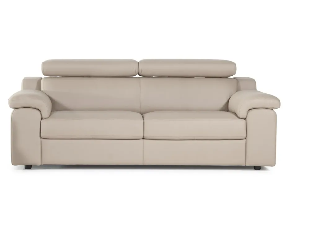 Divano Marmora 3 in Pelle non sfoderabile di scontato 50%^Artigianale Outlet