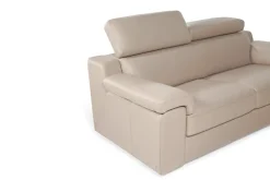 Divano Marmora 3 in Pelle non sfoderabile  di scontato 50%^Artigianale Outlet