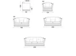 Divano 25% sconto. Divano Vivaldi Luxury. Prezzi Outlet!^Md work