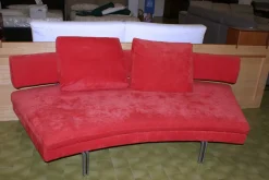 Divano Millennium Curvo di salotti tessuto sfoderabile Divani