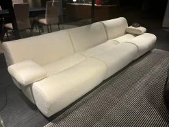 Poliform Divano Moderno Ernest con 3 posti a prezzo riservato- Divani