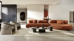 Ditre Italia Divano Moderno Isla con Grandi a prezzo riservato- Divani