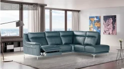 Divano moderno pelle Buffalo di con sconto del - 48%^Nicoletti Home New