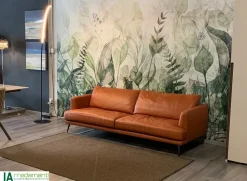 Egoitaliano Divano moderno pelle Sophia di con sconto del - 30%- Divani