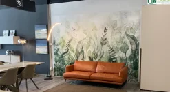 Egoitaliano Divano moderno pelle Sophia di con sconto del - 30%- Divani