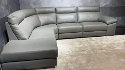 Calia Divano moderno pelle Taylor di con sconto del - 55%- Divani