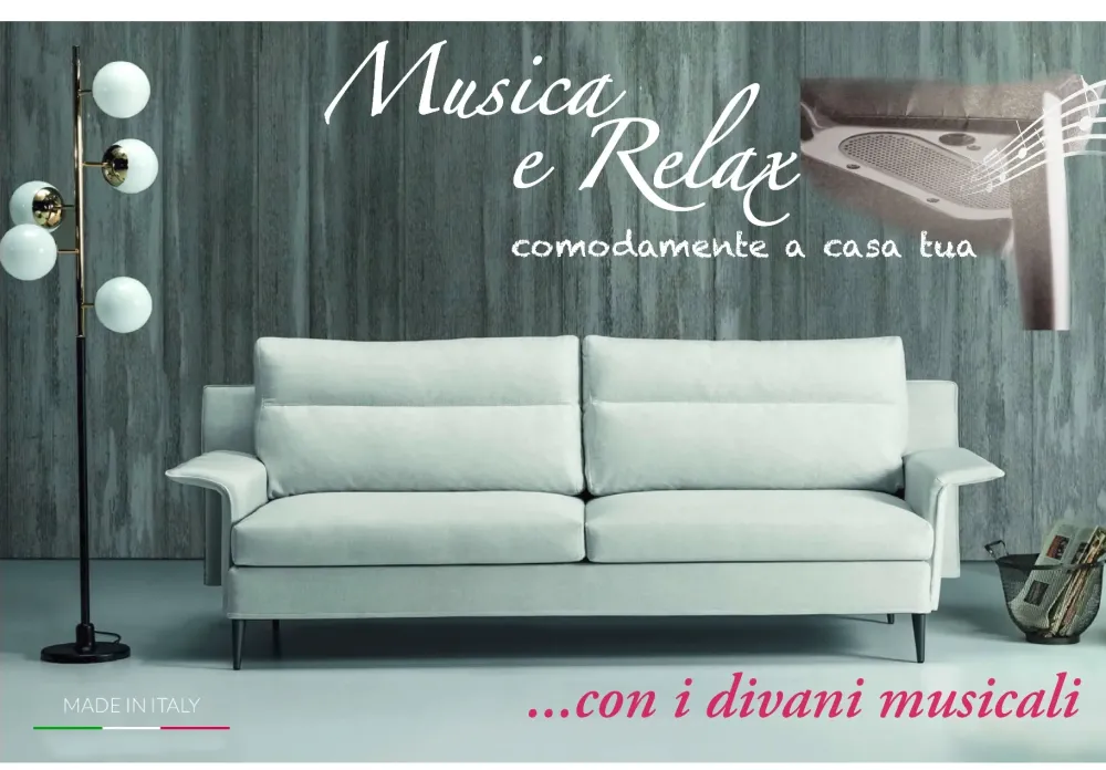 Excò Divano moderno tessuto Detar di con sconto del - 45%- Divani