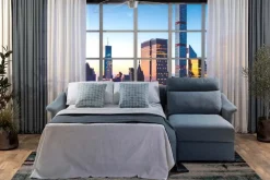 Divano moderno tessuto Divano letto luxury materasso da 18 cm di con sconto del - 45%^Md work Online