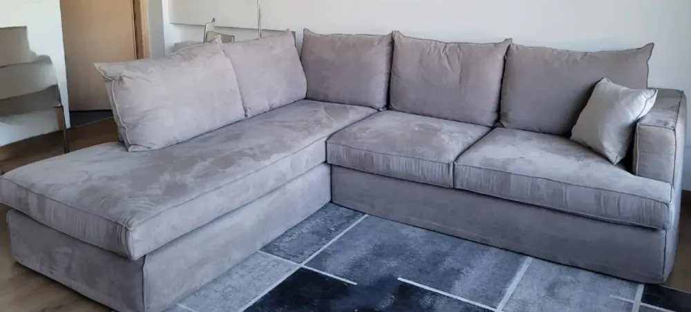 Divano moderno tessuto Glammy di con sconto del - 42%^Samoa