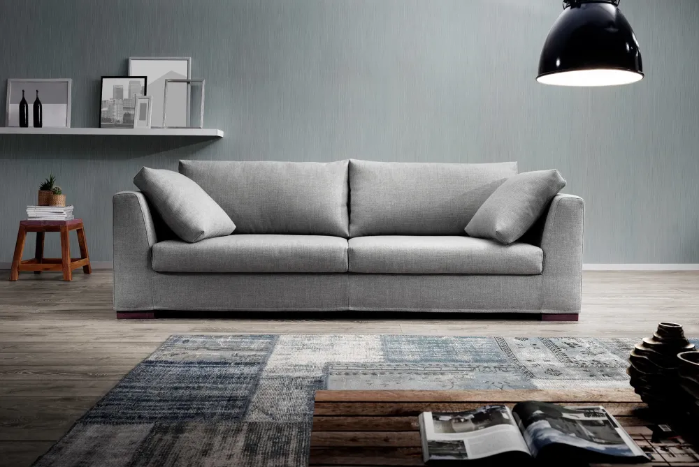 Sale Divano moderno tessuto Natali' 3 posti di con sconto del - 43% Divani