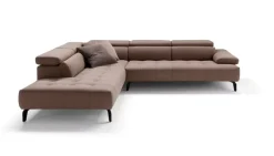 Discount Divano moderno tessuto Teo di con sconto del - 50% Divani