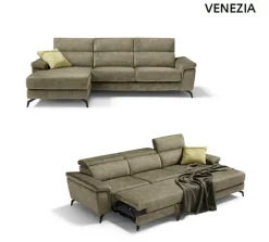 Divano moderno tessuto Venezia di con sconto del - 50% Divani