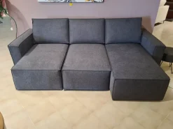 Samoa Divano Mono tessuto in poliuretano in Offerta Outlet- Divani