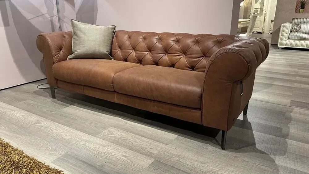 Divano Morfeo in Pelle non sfoderabile di scontato 59%^Natuzzi New